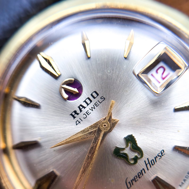 Rado Rado - Green Horse - No reserve price - 11658 - Men - 1960-1969 vintage watch - image 17
