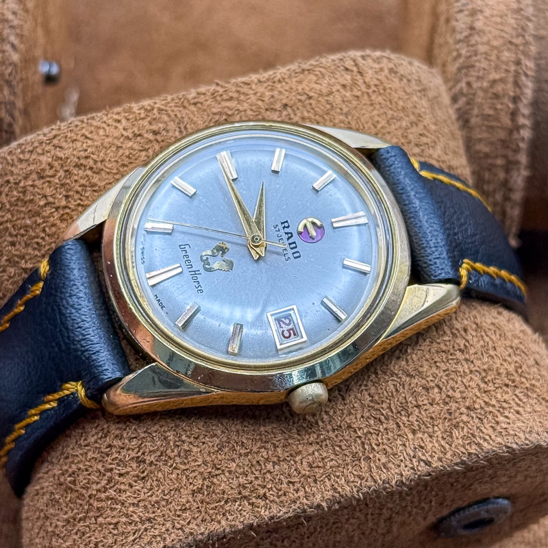 Rado Rado - Green Horse - No reserve price - 343942 - Men - 1960-1969  vintage watch - image 16