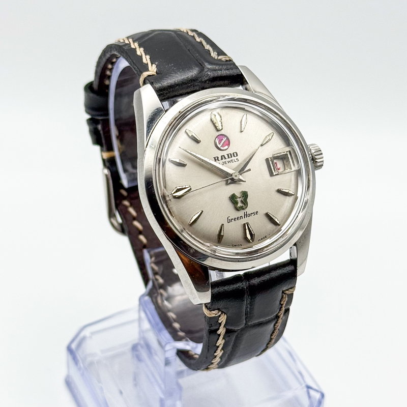 Rado Rado - Green Horse - No reserve price - 11657/1 - Men - 1969 vintage watch - image 4