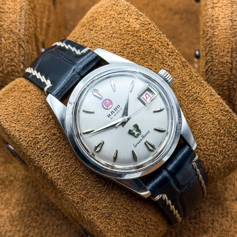 Rado Rado - Green Horse - No reserve price - 11657/1 - Men - 1969 vintage watch - image 16