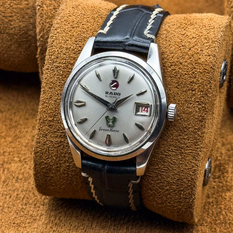 Rado Rado - Green Horse - No reserve price - 11657/1 - Men - 1969 vintage watch - image 18
