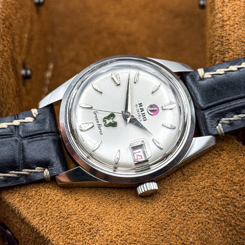 Rado Rado - Green Horse - No reserve price - 11657/1 - Men - 1969 vintage watch - image 37