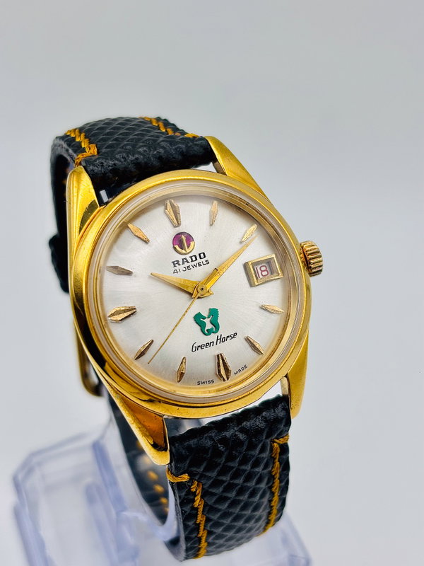 Rado Rado - Green Horse - No reserve price - 11658 - Men - 1960-1969  vintage watch - image 2