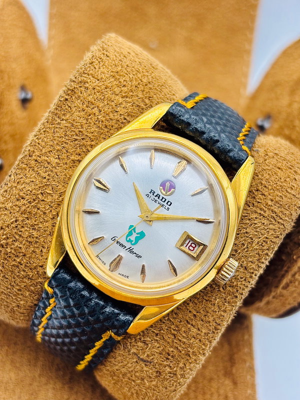 Rado Rado - Green Horse - No reserve price - 11658 - Men - 1960-1969  vintage watch - image 1