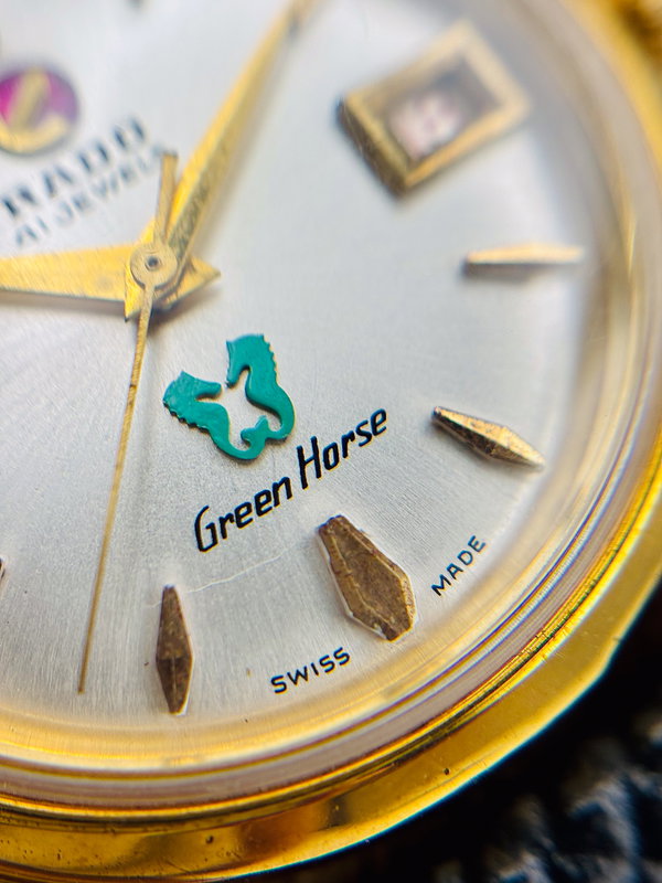 Rado Rado - Green Horse - No reserve price - 11658 - Men - 1960-1969  vintage watch - image 7