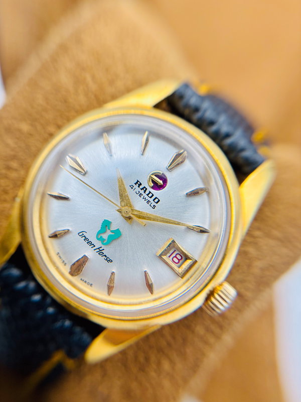 Rado Rado - Green Horse - No reserve price - 11658 - Men - 1960-1969  vintage watch - image 10