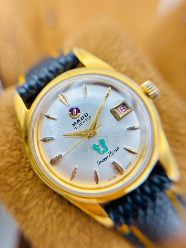 Rado Rado - Green Horse - No reserve price - 11658 - Men - 1960-1969  vintage watch - image 11