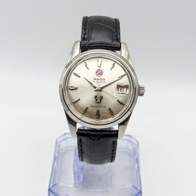Rado Rado - Green Horse - No reserve price - 11657/1 - Men - 1960-1969 vintage watch - image 4