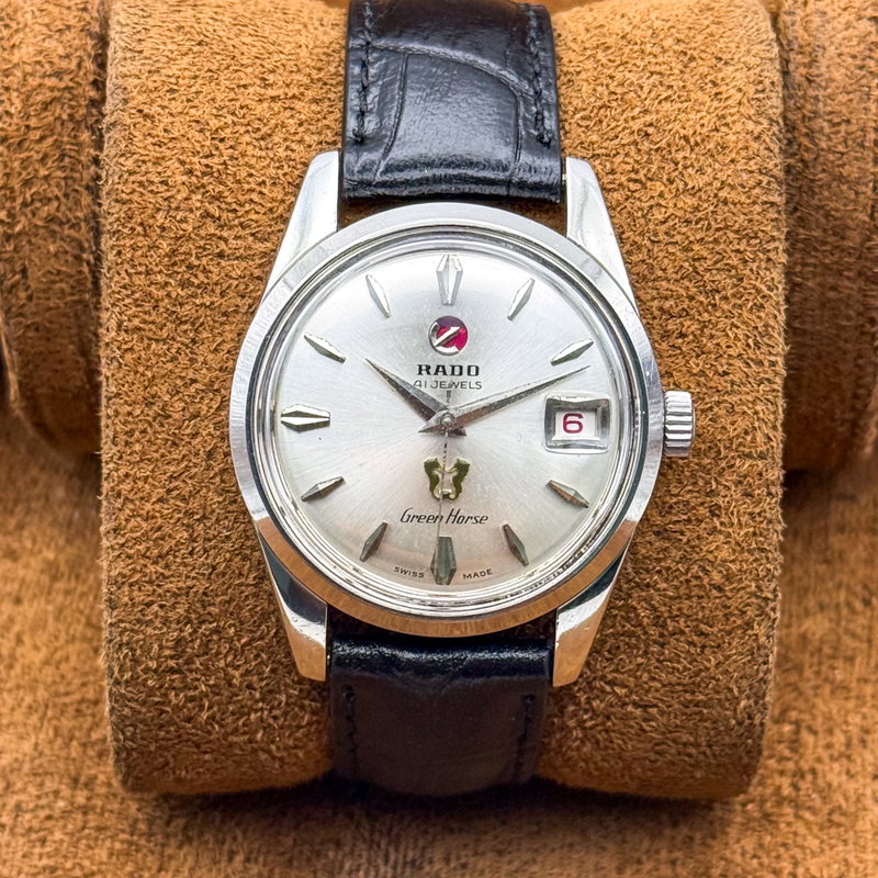 Rado Rado - Green Horse - No reserve price - 11657/1 - Men - 1960-1969 vintage watch - image 17