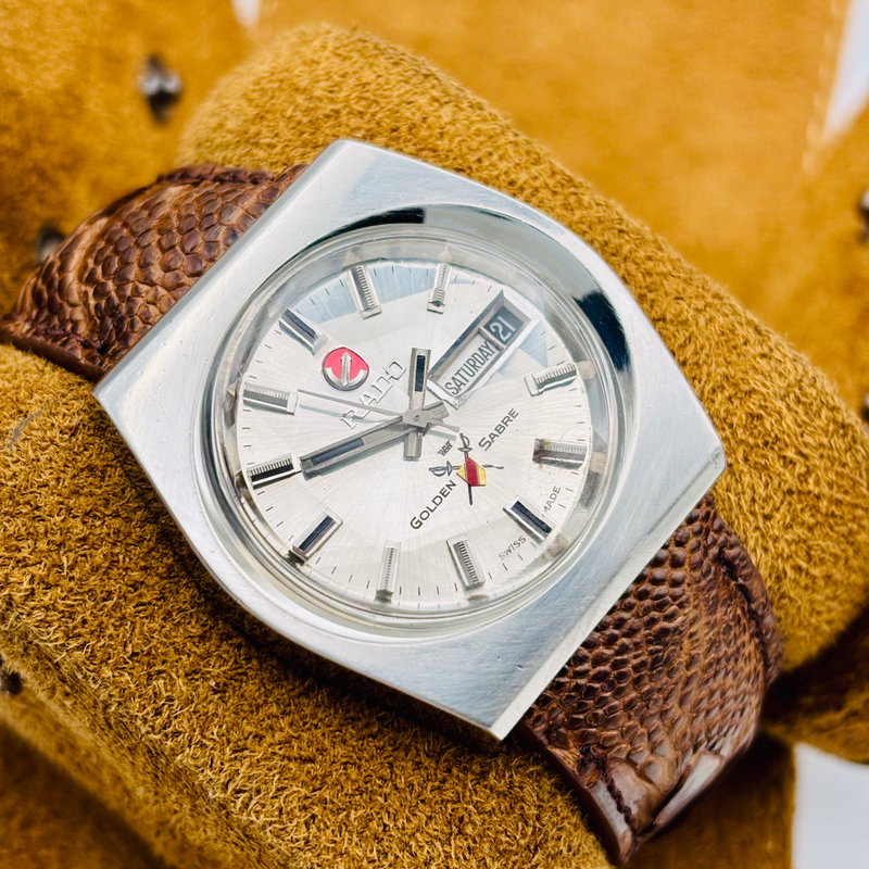 Rado Rado - Golden Sabre - No reserve price - 11046 - Men - 1970-1979 vintage watch - image 5