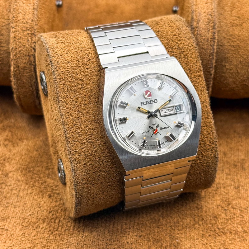 Rado Rado - Golden Sabre - No reserve price - 11046 - Men - 1970-1979 vintage watch - image 12
