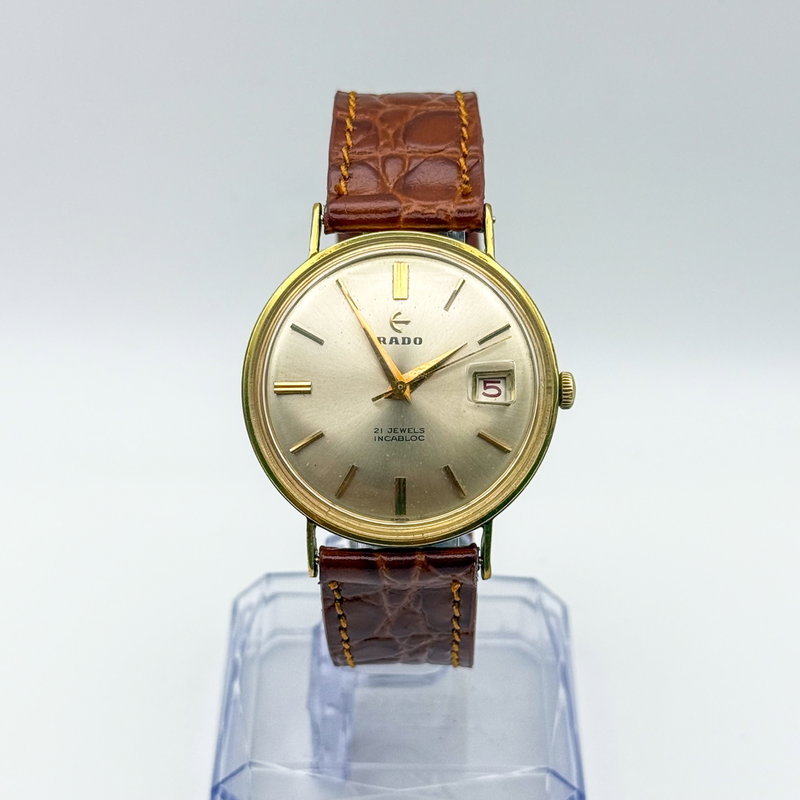 Rado Rado - cal AS 1702 - No reserve price - 343942 - Men - 1960-1969  vintage watch - image 2