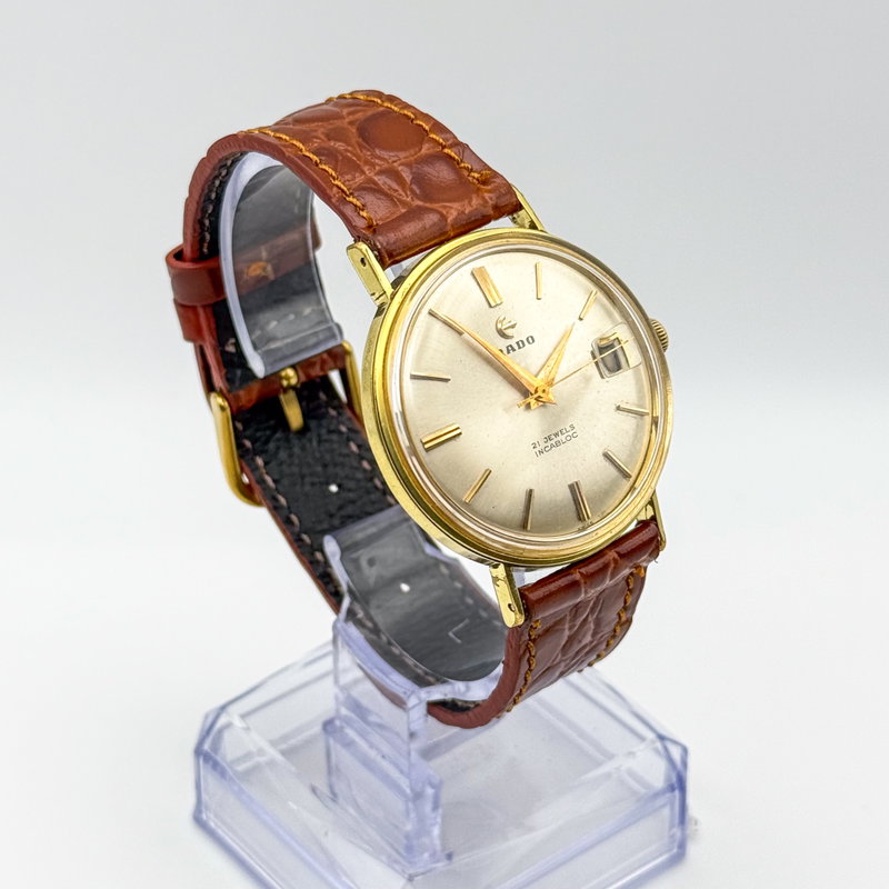Rado Rado - cal AS 1702 - No reserve price - 343942 - Men - 1960-1969  vintage watch - image 4