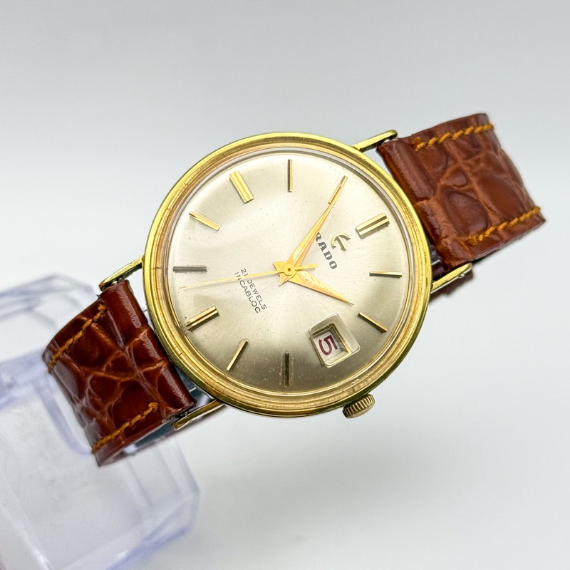Rado Rado - cal AS 1702 - No reserve price - 343942 - Men - 1960-1969  vintage watch - image 9