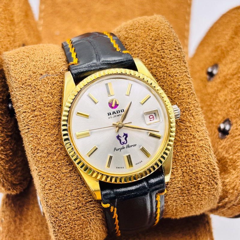 Rado Rado - Purple Horse - No reserve price - 11762 - Men - 1970-1979 vintage watch - image 1