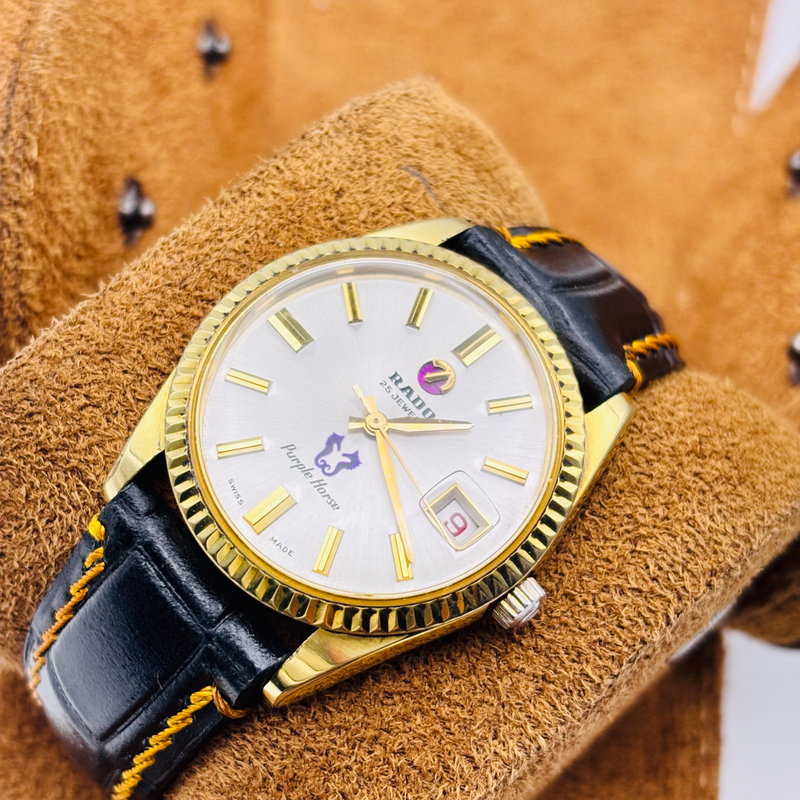Rado Rado - Purple Horse - No reserve price - 11762 - Men - 1970-1979 vintage watch - image 3