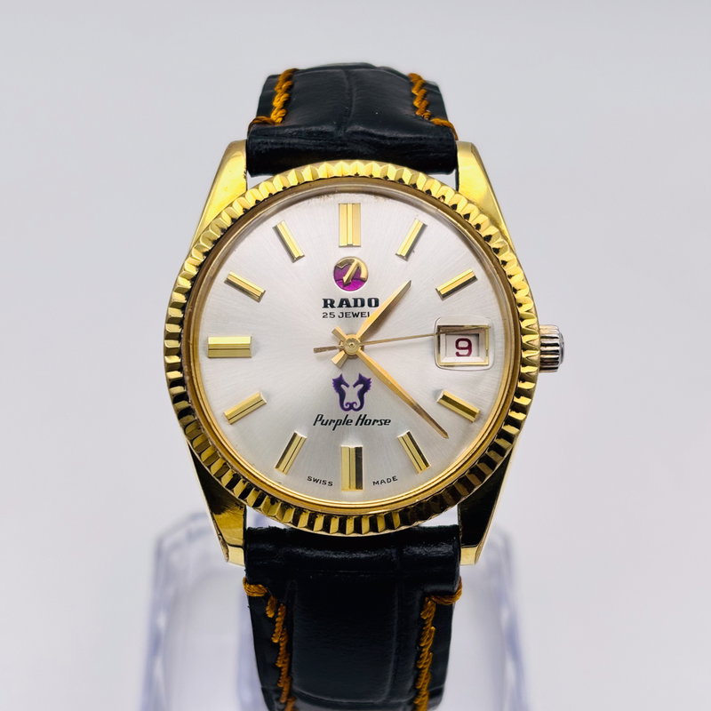 Rado Rado - Purple Horse - No reserve price - 11762 - Men - 1970-1979 vintage watch - image 4