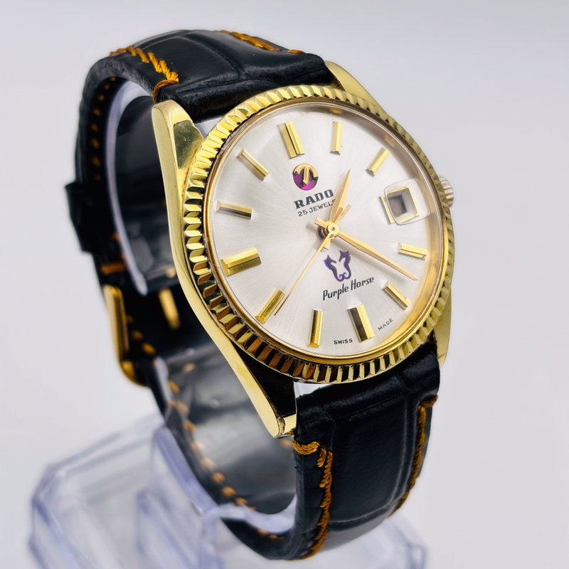 Rado Rado - Purple Horse - No reserve price - 11762 - Men - 1970-1979 vintage watch - image 5