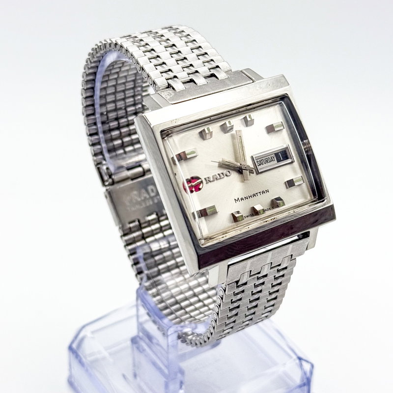 Rado Rado - Manhattan - No reserve price - 11815-2 - Men - 1960-1969  vintage watch - image 4