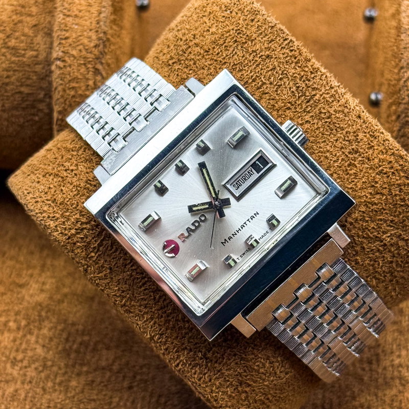 Rado Rado - Manhattan - No reserve price - 11815-2 - Men - 1960-1969  vintage watch - image 12
