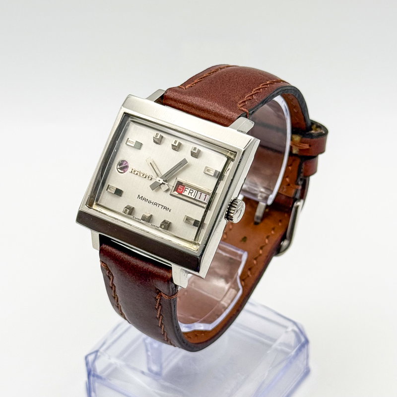 Rado Rado - Manhattan - No reserve price - RAD-RMA-0004 - Men - 1970-1979  vintage watch - image 2