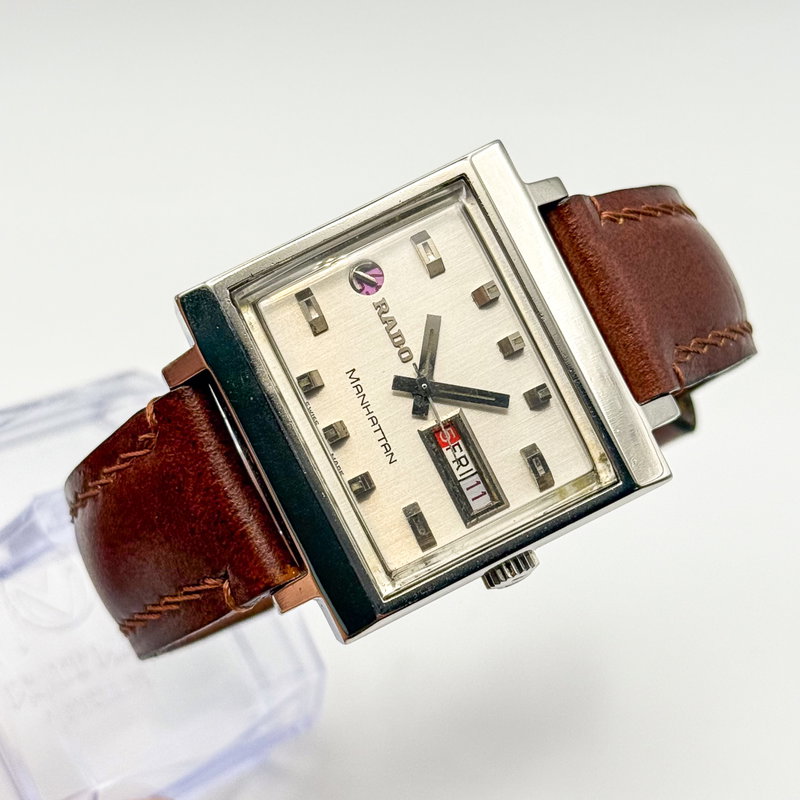 Rado Rado - Manhattan - No reserve price - RAD-RMA-0004 - Men - 1970-1979  vintage watch - image 8