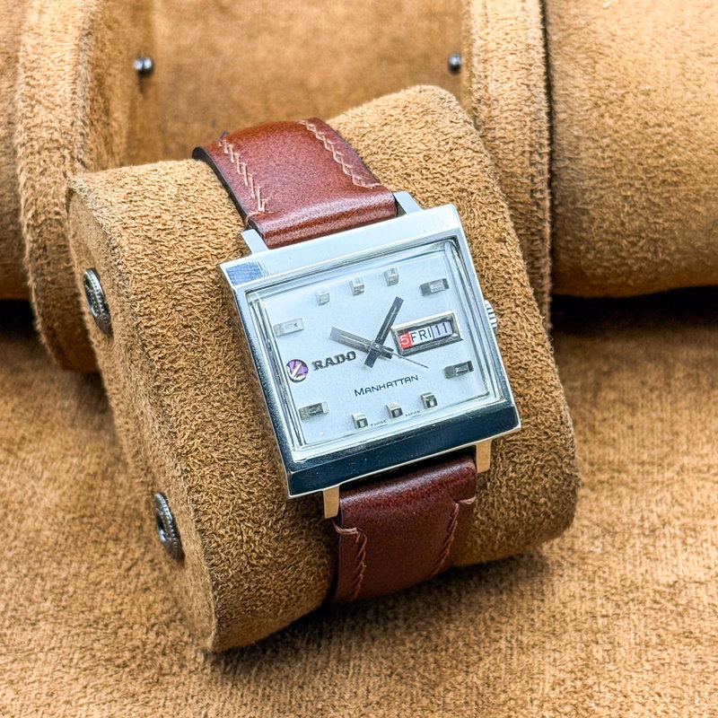 Rado Rado - Manhattan - No reserve price - RAD-RMA-0004 - Men - 1970-1979  vintage watch - image 12