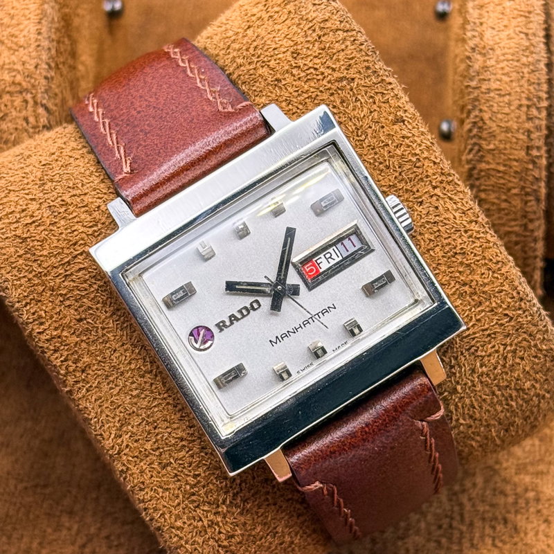Rado Rado - Manhattan - No reserve price - RAD-RMA-0004 - Men - 1970-1979  vintage watch - image 13