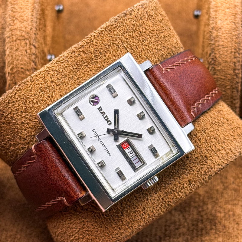 Rado Rado - Manhattan - No reserve price - RAD-RMA-0004 - Men - 1970-1979  vintage watch - image 14
