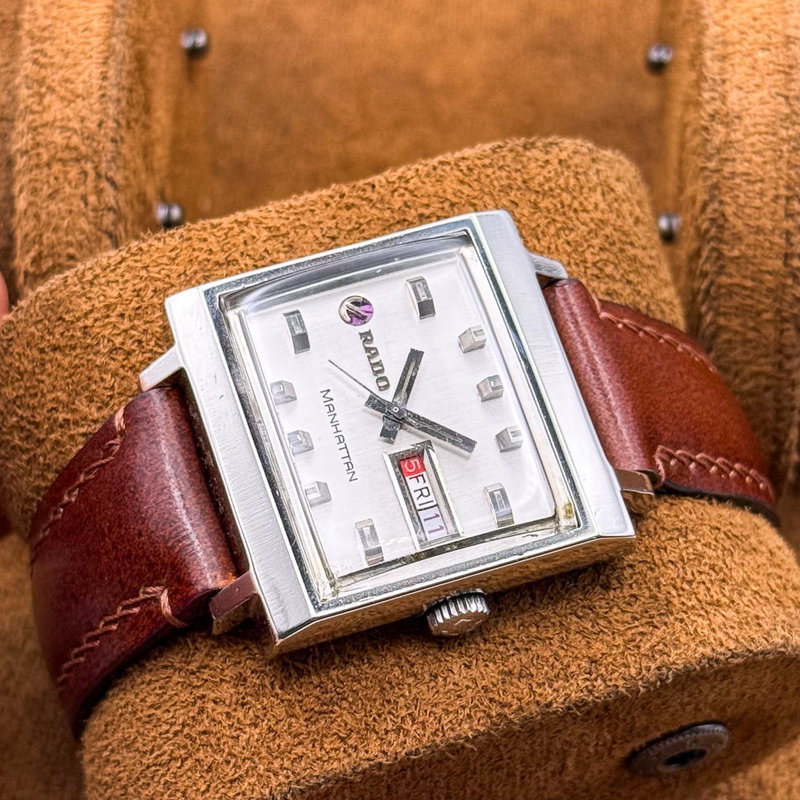 Rado Rado - Manhattan - No reserve price - RAD-RMA-0004 - Men - 1970-1979  vintage watch - image 15