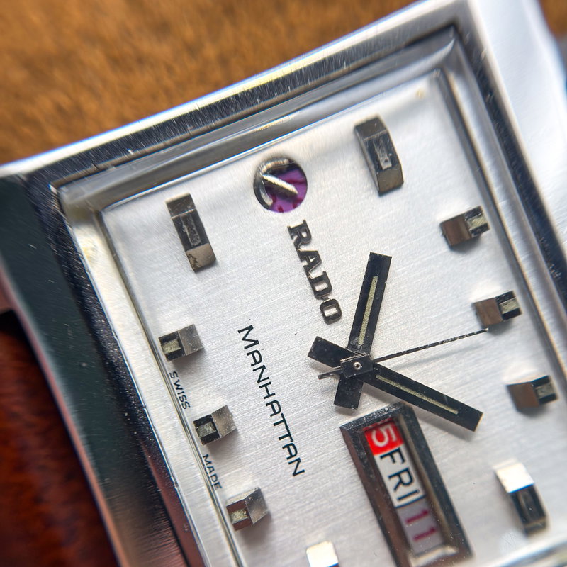 Rado Rado - Manhattan - No reserve price - RAD-RMA-0004 - Men - 1970-1979  vintage watch - image 17
