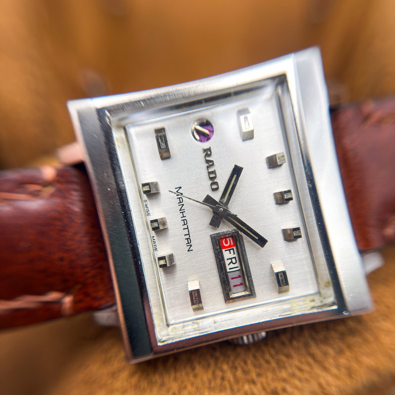Rado Rado - Manhattan - No reserve price - RAD-RMA-0004 - Men - 1970-1979  vintage watch - image 22