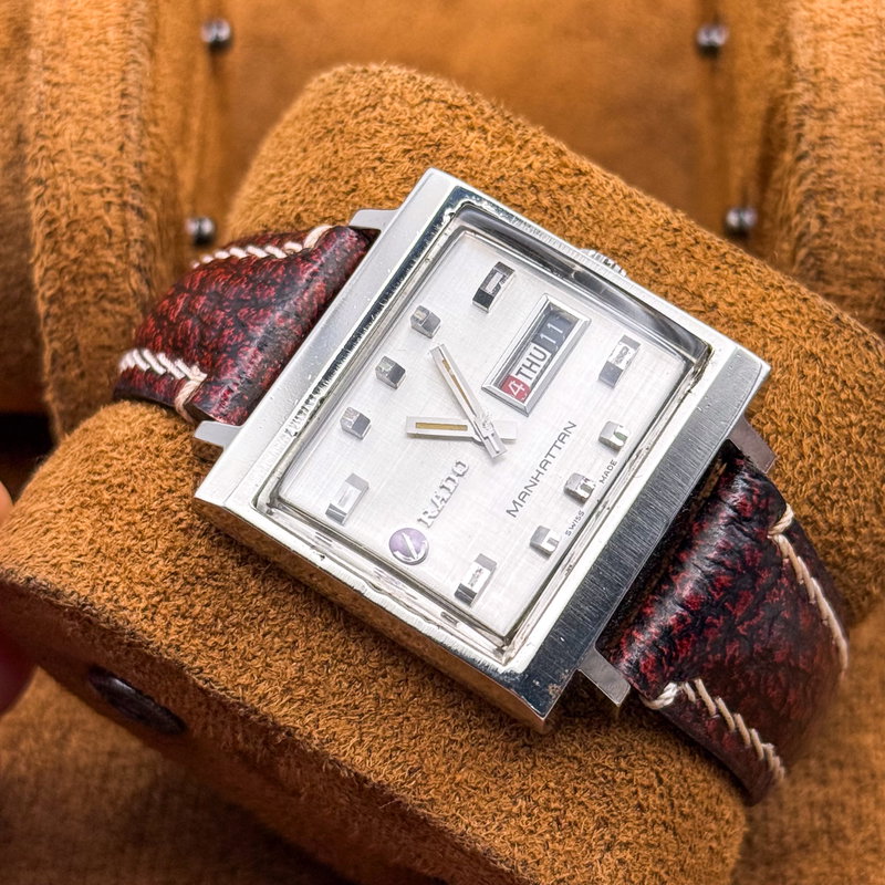 Rado Rado - Manhattan - No reserve price - Men - 1970-1979  vintage watch - image 6