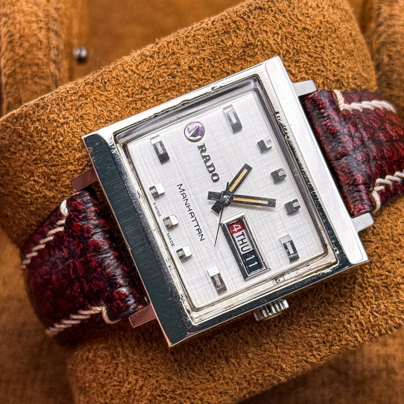 Rado Rado - Manhattan - No reserve price - Men - 1970-1979  vintage watch - image 8
