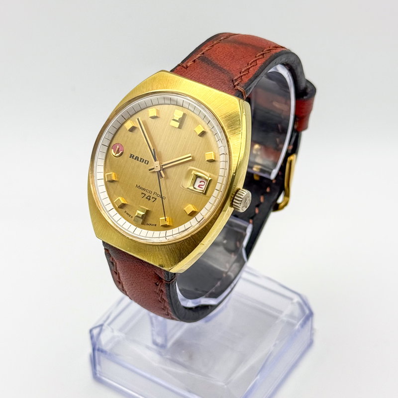 Rado Rado - Marco Polo 747 - No reserve price - 11837/1 - Men - 1972 vintage watch - image 2