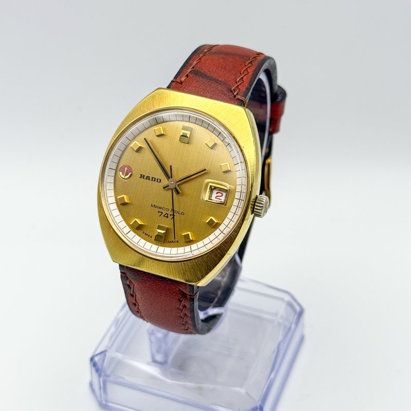 Rado Rado - Marco Polo 747 - No reserve price - 11837/1 - Men - 1972 vintage watch - image 3