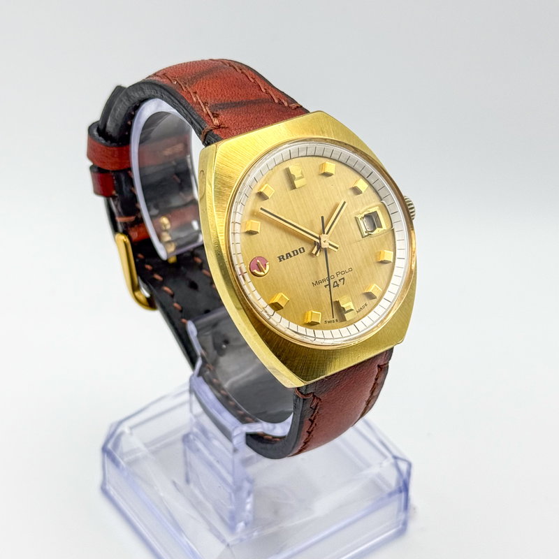 Rado Rado - Marco Polo 747 - No reserve price - 11837/1 - Men - 1972 vintage watch - image 4