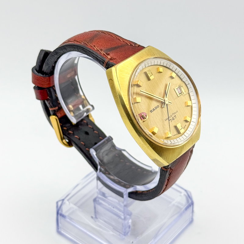 Rado Rado - Marco Polo 747 - No reserve price - 11837/1 - Men - 1972 vintage watch - image 5