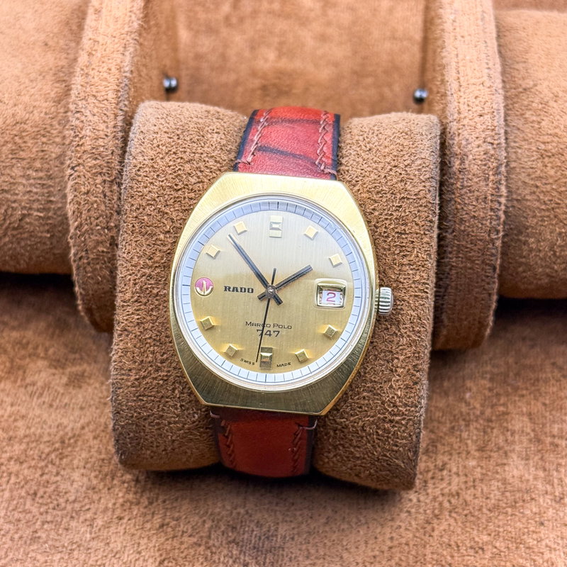 Rado Rado - Marco Polo 747 - No reserve price - 11837/1 - Men - 1972 vintage watch - image 10