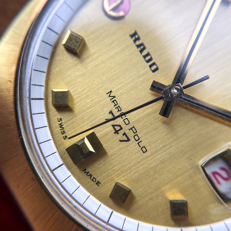 Rado Rado - Marco Polo 747 - No reserve price - 11837/1 - Men - 1972 vintage watch - image 17