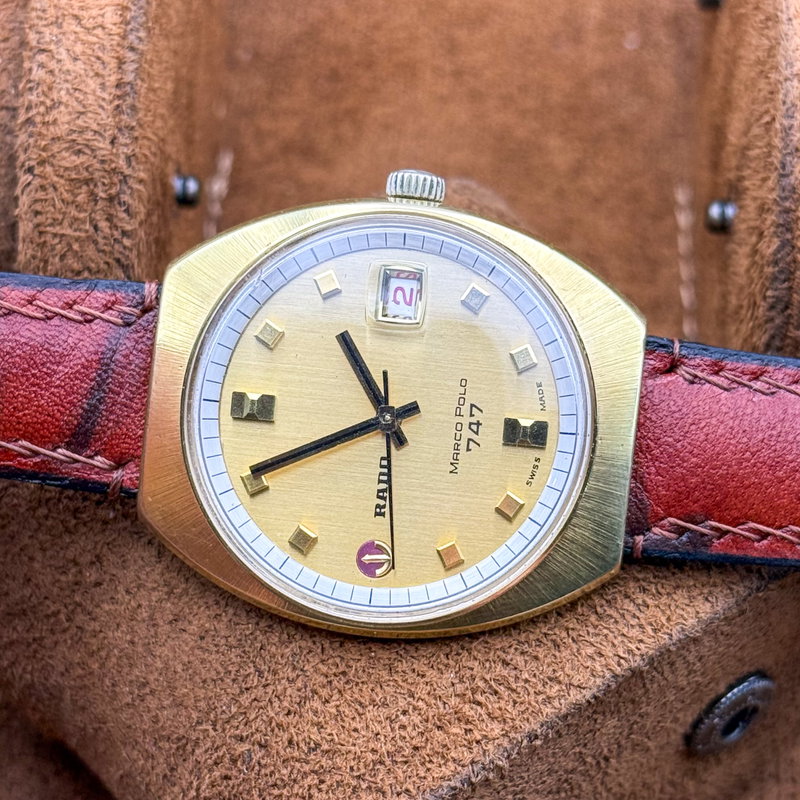 Rado Rado - Marco Polo 747 - No reserve price - 11837/1 - Men - 1972 vintage watch - image 30