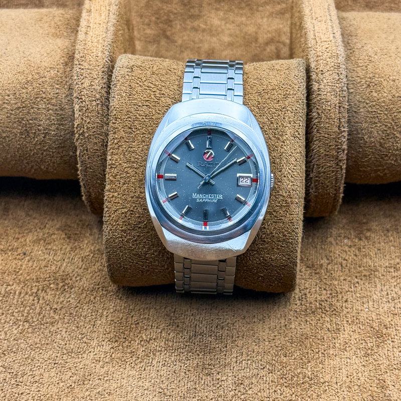 Rado Rado - Manchester Sapphire - No reserve price - 653114 - Men - 1970-1979 vintage watch - image 3