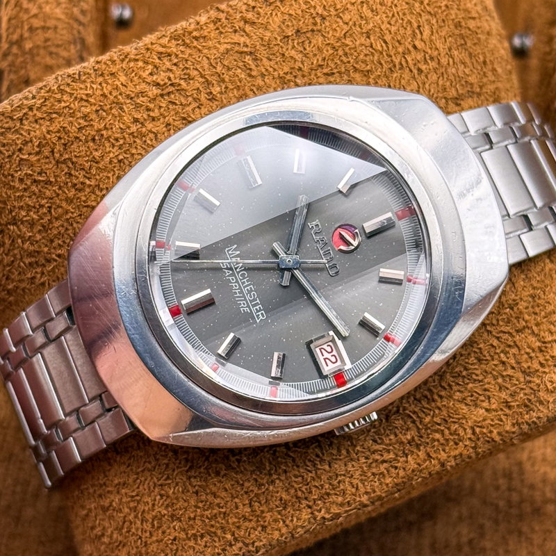 Rado Rado - Manchester Sapphire - No reserve price - 653114 - Men - 1970-1979 vintage watch - image 9