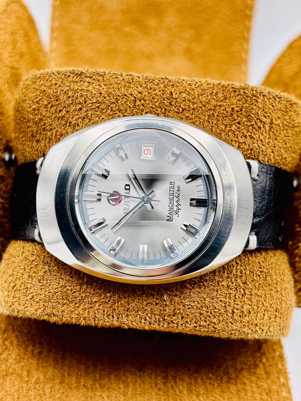 Rado Rado - Manchester Sapphire - No reserve price - 657106 - Men - 1970-1979 vintage watch - image 4