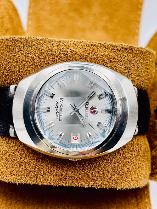 Rado Rado - Manchester Sapphire - No reserve price - 657106 - Men - 1970-1979 vintage watch - image 5