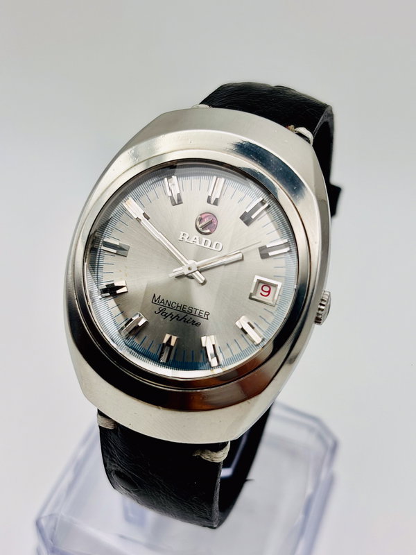 Rado Rado - Manchester Sapphire - No reserve price - 657106 - Men - 1970-1979 vintage watch - image 20