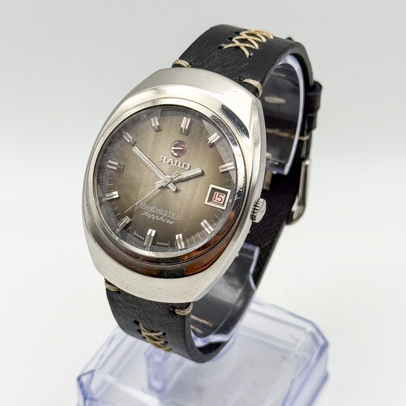 Rado Rado - Manchester Sapphire - No reserve price - 658134 - Men - 1970-1979 vintage watch - image 2