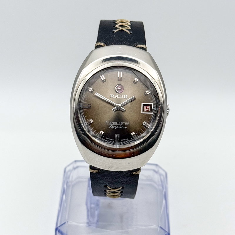 Rado Rado - Manchester Sapphire - No reserve price - 658134 - Men - 1970-1979 vintage watch - image 4