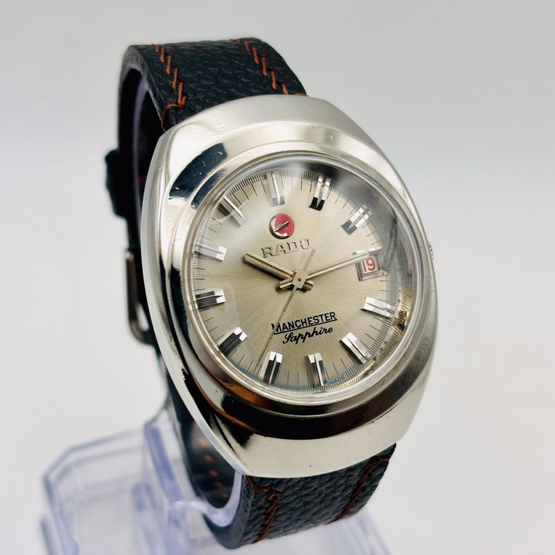 Rado Rado - Manchester Sapphire - No reserve price - Men - 1970-1979  vintage watch - image 2