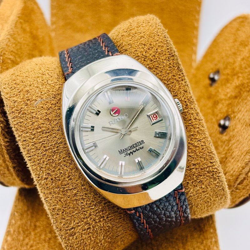 Rado Rado - Manchester Sapphire - No reserve price - Men - 1970-1979  vintage watch - image 3